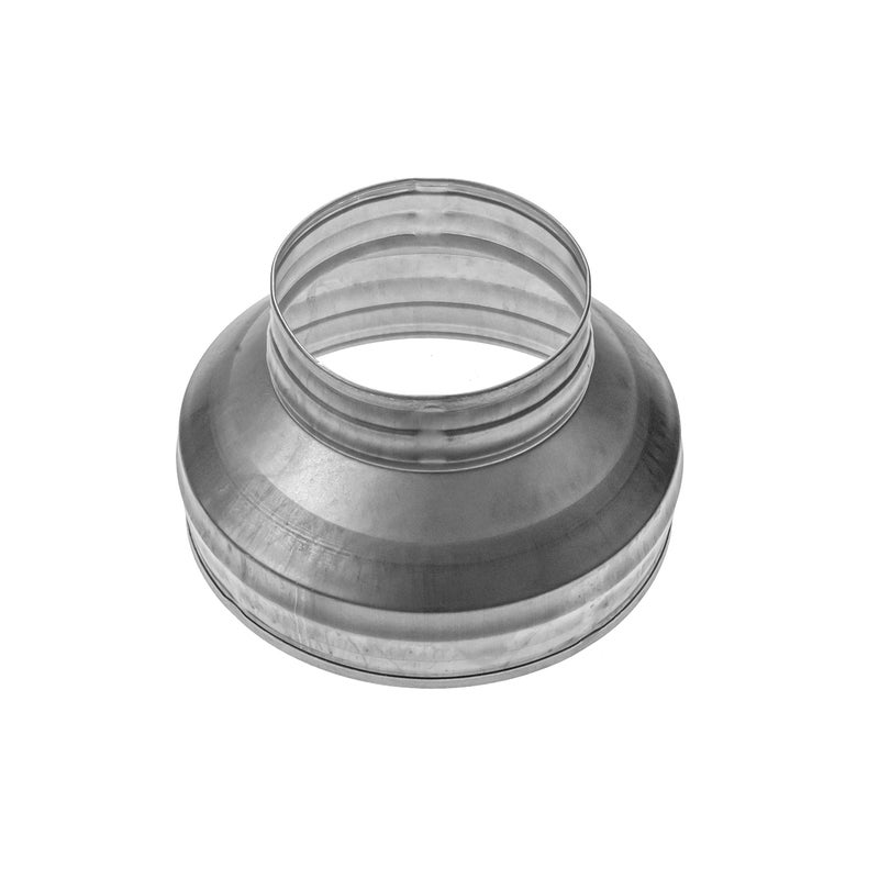 REPA MARKET 8"" to 5"" Inch Duct Reducer Round Reducer Duct Fitting Pipe Increaser Reducer Made from Galvanized Steel (Drain  Waste and Vent) Reducing Coupling (Metal  8 to 5 Inch) - Image 1